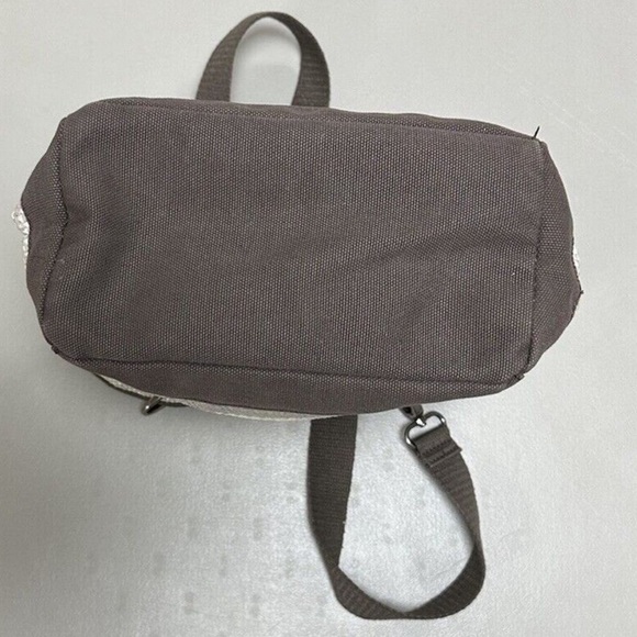 🆕 Thirty-One Canvas Crew Mini Taupe Straw
Stripe Tote Bag Purse - Picture 4 of 5